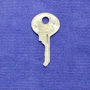 Master Lock M2 Walking Lion Master Key Brass P662 Vintage Collectible Circa 1930
